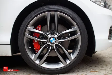 bmw118 순정휠 고스트크롬 휠도색 개발업체 휠119 / 서울 강남