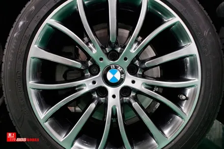 BMW520 18인치 휠 고스트크롬 휠도색 휠119 / 서울 강남
