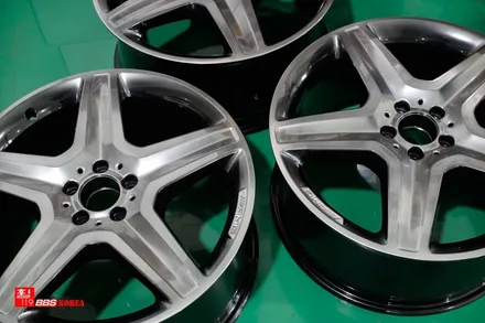 벤츠 ML350 20인치휠 AMG 고스트크롬 휠도색 휠119 / 서울 강남
