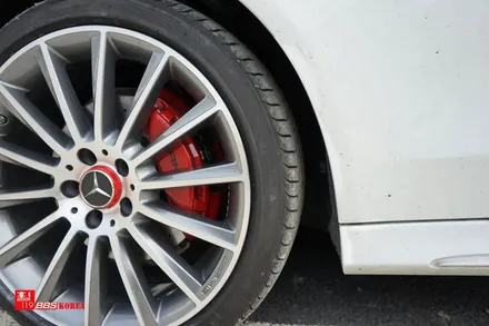 벤츠C43 다이아컷팅 휠수리 19인치휠 AMG 휠119 / 서울 강남