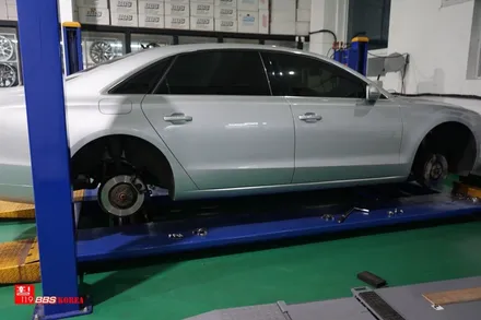 AUDI A8 19인치휠 고스트크롬 휠도색 휠119 / 서울 강남