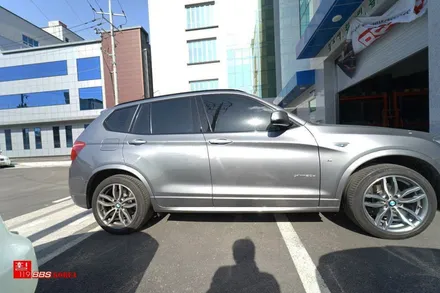 bmw x3 프런트휠 다이아컷팅 원상복원 휠수리 휠119 / 서울 강남