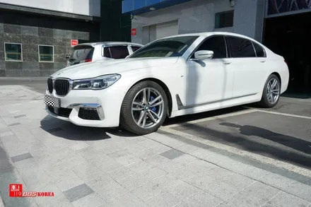 BMW G11 19인치휠 다이아컷팅 휠수리 선두기업 휠119 / 서울 강남