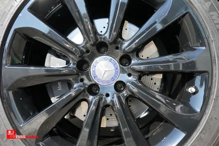 벤츠 CLS350 19인치휠 검정유광 휠도색 휠119 / 서울 강남