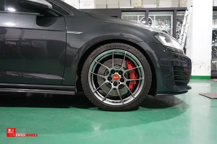 풀단조 경량휠 BBS휠 RF 18인치휠 골프 장착 / 서울 강남