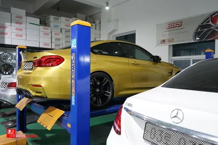 다이아컷팅 휠수리 BMW M4 437M 휠119 / 서울 강남