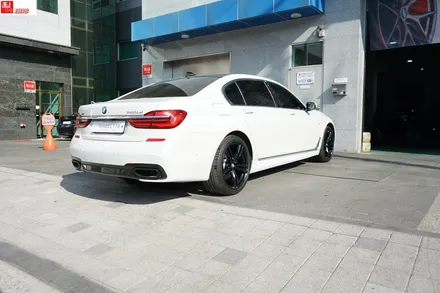 휠도색 BMW740 멧블랙 색상으로 휠119 / 서울 강남