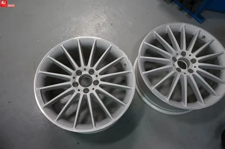벤츠 A45 AMG 박리후 원상태 휠수리 휠119 / 서울 강남