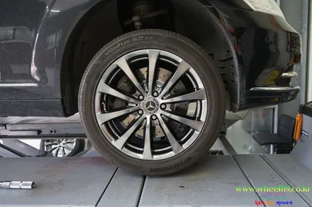 BENZ s500 고스트크롬 휠도색 휠119 / 서울 강남