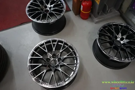 BMW M2 휠수리 및 고스트크롬 휠도색 / 서울 강남