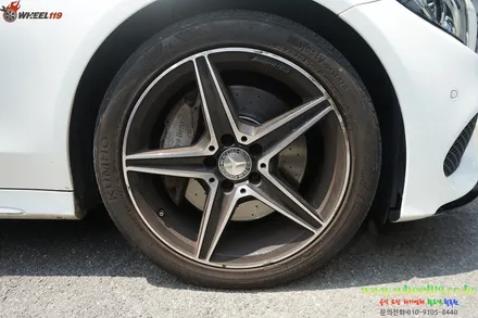양재동 휠복원 벤츠C클래스 휠119 / 강남 송파 서초 판교 분당
