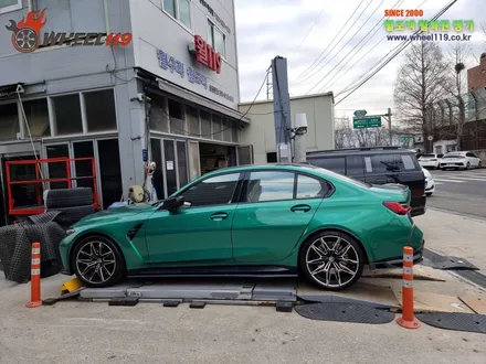 송파 휠 복원 bmw m3 고스트크롬 휠도색 / 서울 강남