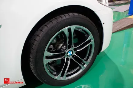 고스트크롬 휠도색 BMW520 18인치휠 휠119 / 서울 강남