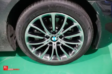 BMW520 18인치 휠 고스트크롬 휠도색 휠119 / 서울 강남