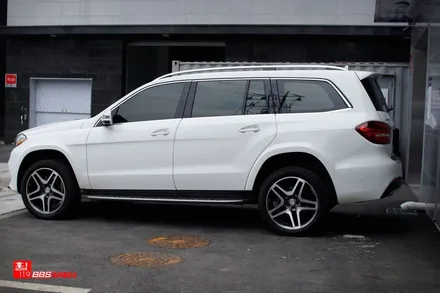 벤츠 GLS350 21인치휠 AMG 다이아컷팅 휠수리 휠119 / 서울 강남