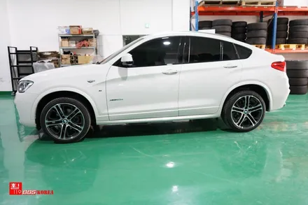 BMW X4 다이아컷팅 휠수리 전문공장 휠119 / 서울 강남