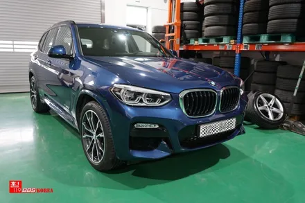 bmw x3 20인치휠 다이아컷팅 휠수리 휠119 / 서울 강남