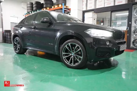20인치휠 BMW X6 고스트크롬 휠도색 개발업체 휠119 / 서울 강남