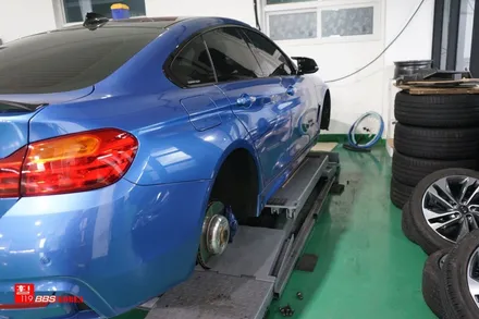 BMW435 페이스 단조휠19인치휠 장착 휠119 / 서울 강남