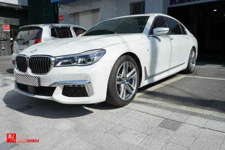 BMW G11 19인치휠 다이아컷팅 휠수리 선두기업 휠119 / 서울 강남