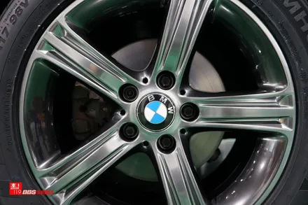 BMW320 잘못된 휠도색 재도색 휠119 / 서울 강남