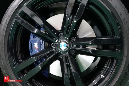 bmw gt 640 검정유광 휠도색 휠119 / 서울 강남