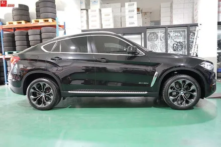 BMW X6 20인치휠 고스트크롬 색상으로 휠도색 휠119 / 서울 강남