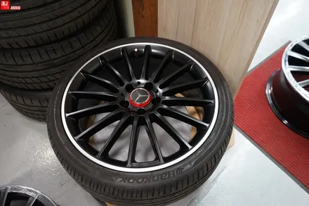 벤츠 A45 AMG 박리후 원상태 휠수리 휠119 / 서울 강남