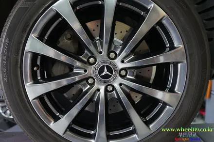 BENZ s500 고스트크롬 휠도색 휠119 / 서울 강남