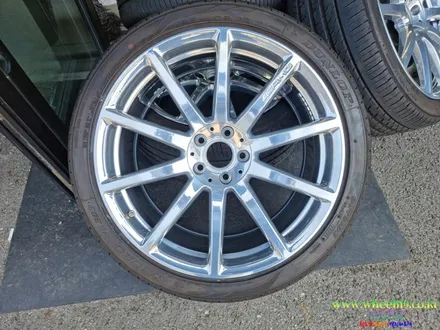 벤츠 휠도색 AMG 휠 신규컬러 고스트크롬S / 서울 강남