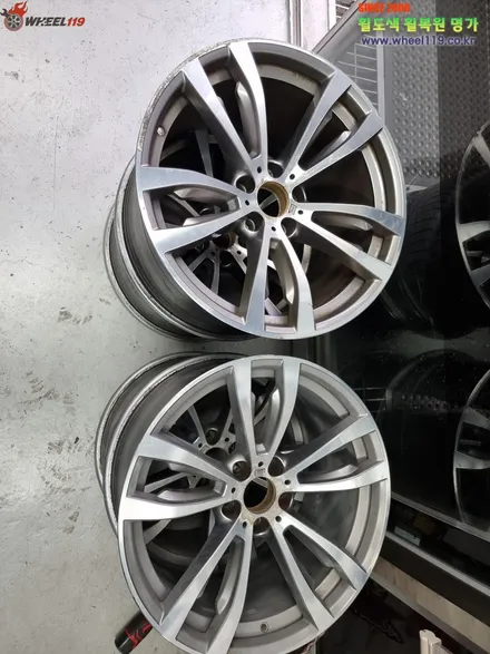 BMW X5 브론즈 휠 도색 / 서울 강남