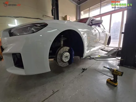 bmw m2 블랙유광 휠도색 wheel119 / 서울 강남