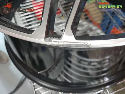 BMW X6 M 휠 복원 다이아컷팅 휠 수리 / 서울 강남