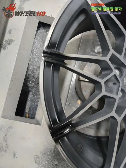 BMW M4 휠 복원 전문 휠119 / 서울 강남