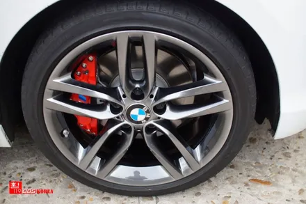 bmw118 순정휠 고스트크롬 휠도색 개발업체 휠119 / 서울 강남
