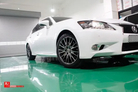 렉서스 GS350 고스트크롬 색상으로 휠도색 휠119 / 서울 강남