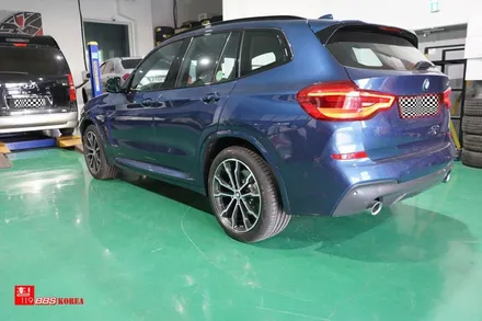 다이아컷팅 휠수리 bmw X3 19인치휠 휠119 / 서울 강남