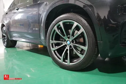 20인치휠 BMW X6 고스트크롬 휠도색 개발업체 휠119 / 서울 강남