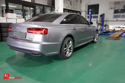 아우디A6 BBS휠 19인치휠 장착 SX 다이아컷팅 휠119 / 서울 강남