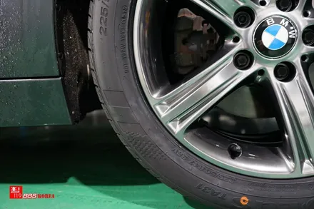 BMW320 잘못된 휠도색 재도색 휠119 / 서울 강남