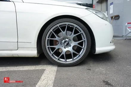 벤츠E350 BBS휠 CHR 19인치휠 장착 BBS코리아 정품 휠119 / 서울 강남