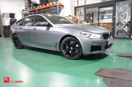 bmw gt 640 검정유광 휠도색 휠119 / 서울 강남