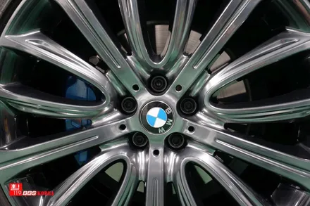 BMW 750 고스트크롬 휠도색 장착 휠119 / 서울 강남