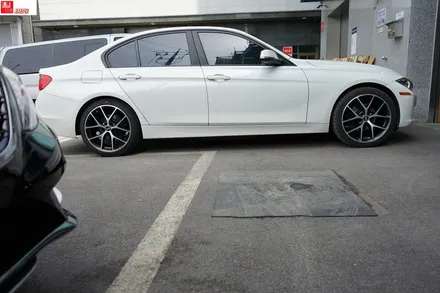 bmw3 BBS휠 SR 19인치휠 다이아컷팅 장착 휠119 / 서울 강남