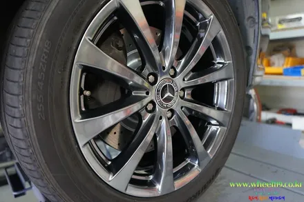 BENZ s500 고스트크롬 휠도색 휠119 / 서울 강남