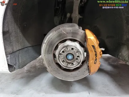 벤츠 S63 휠도색 블랙유광 wheel119 / 강남 송파 서초 판교 분당