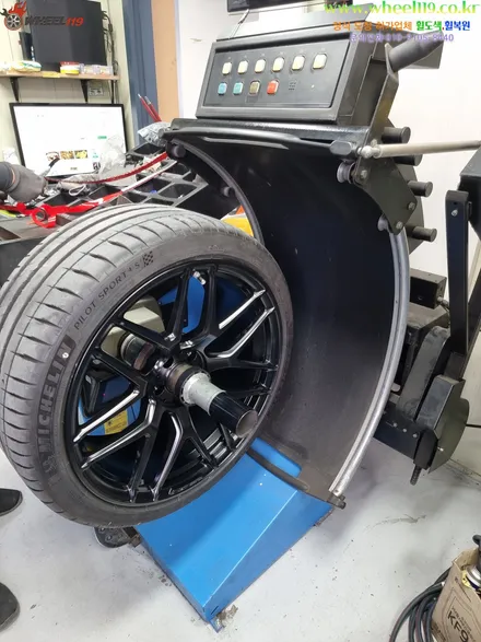 벤츠 GT 휠도색 자곡동 휠복원 / 강남 송파 서초 판교 분당