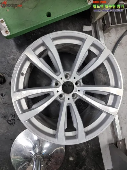 BMW X5 브론즈 휠 도색 / 서울 강남