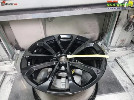 캐딜락 CTS-V 휠 도색 + 다이아컷팅 / 서울 강남