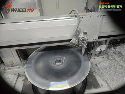 벤츠EQS 휠 복원 명가 wheel119 / 서울 강남